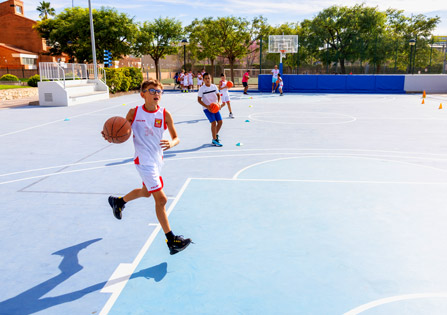 Secondary Basketball Court